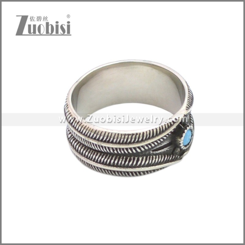 Stainless Steel Ring r008648SA3