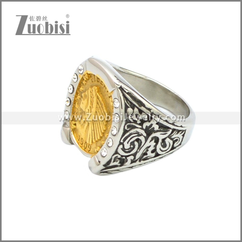 Stainless Steel Ring r008640SAG