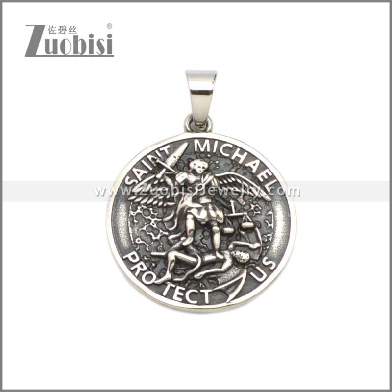 Vintage Saint Michael Pendant p010827SA