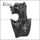 Rubber Necklace W Stainless Steel Clasp n003179HS1