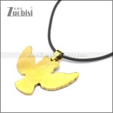 Rubber Necklace W Stainless Steel Clasp n003178HG1