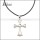 Rubber Necklace W Stainless Steel Clasp n003182HS
