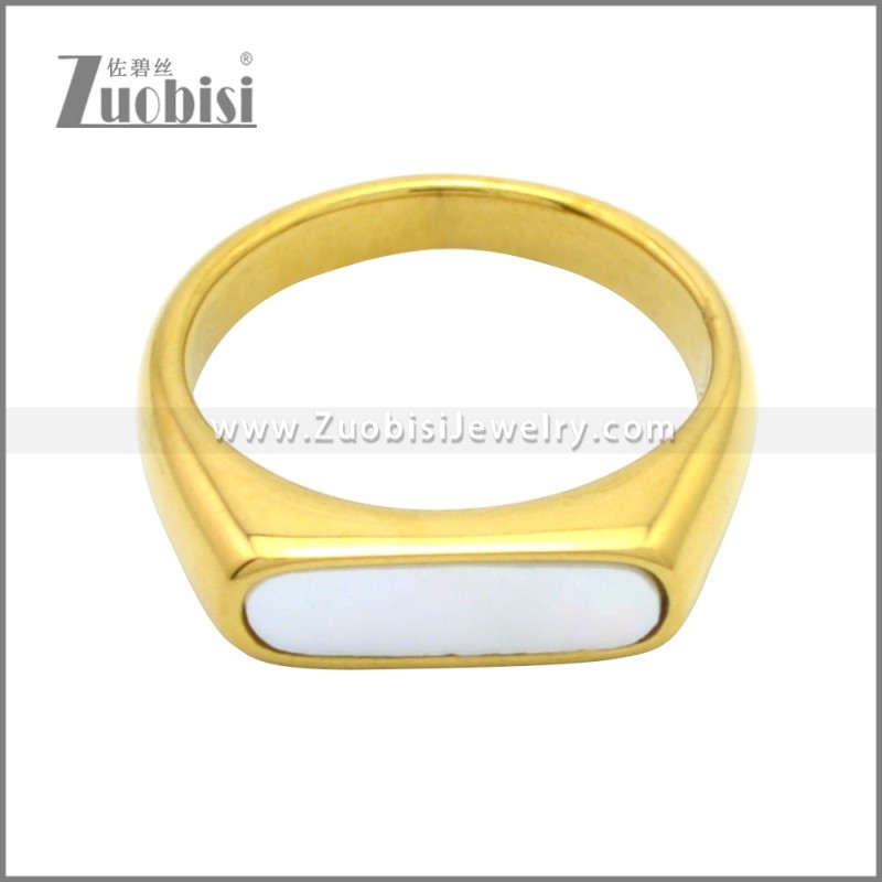 Stainless Steel Ring r008760G