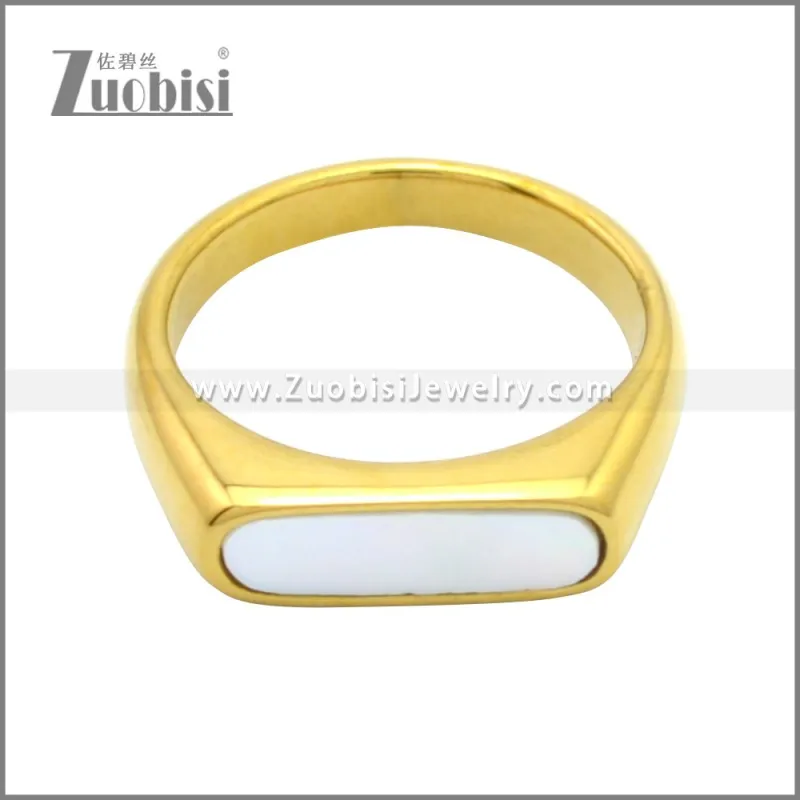 Stainless Steel Ring r008760G