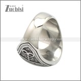 Stainless Steel Ring r008759SA