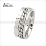 Stainless Steel Spinner Ring Gift for Women Size 7-13 r008750S