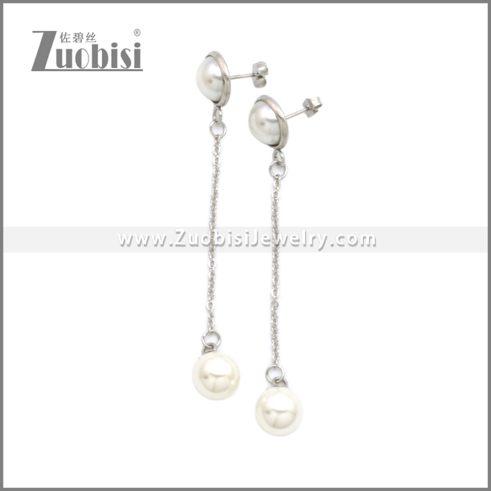 Stainless Steel Earring e002200S Zuobisi Jewelry
