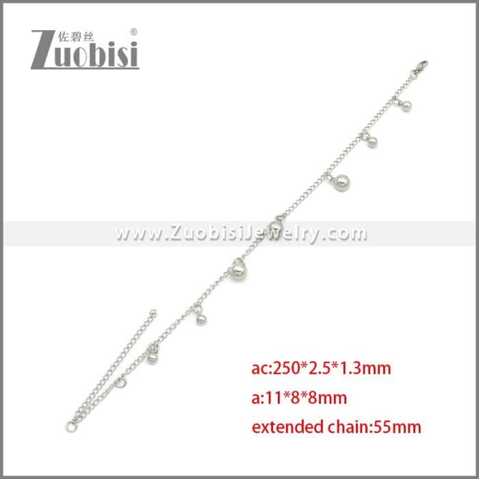 Stainless Steel Anklets ac000131S