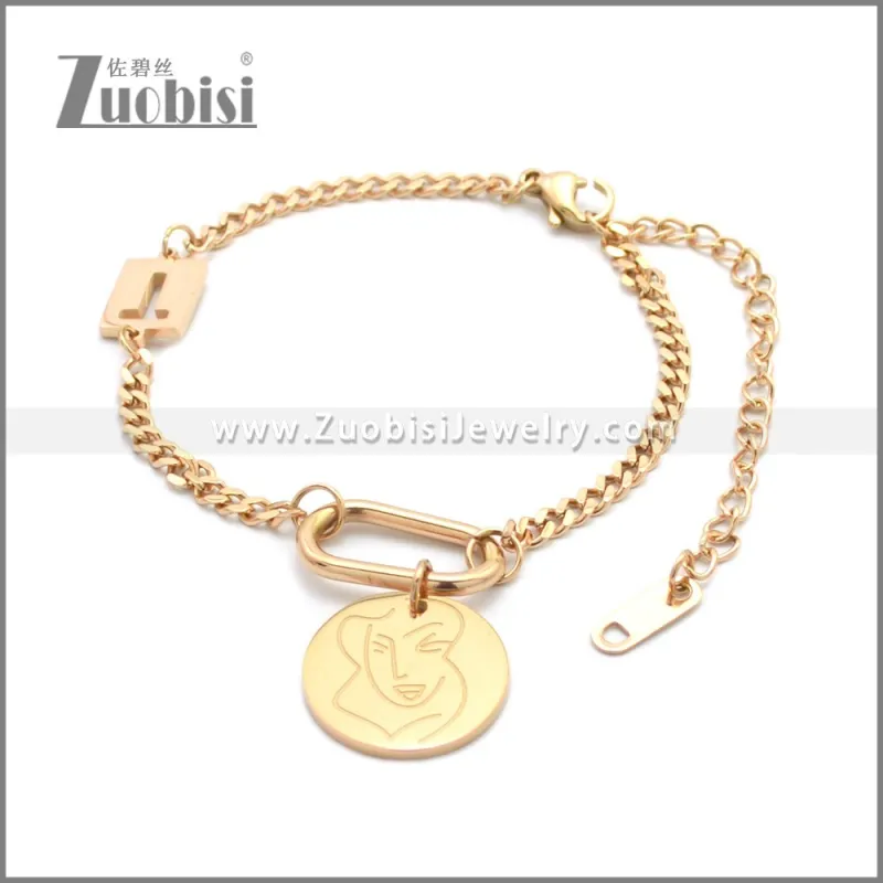 Stainless Steel Bracelet b010073R