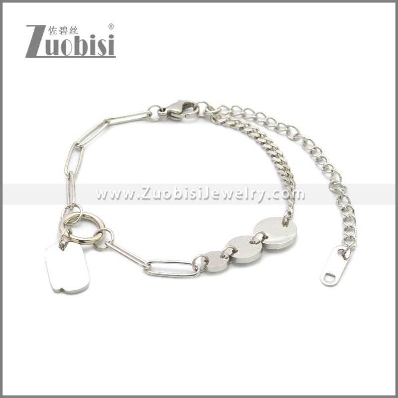Stainless Steel Bracelet b010075S