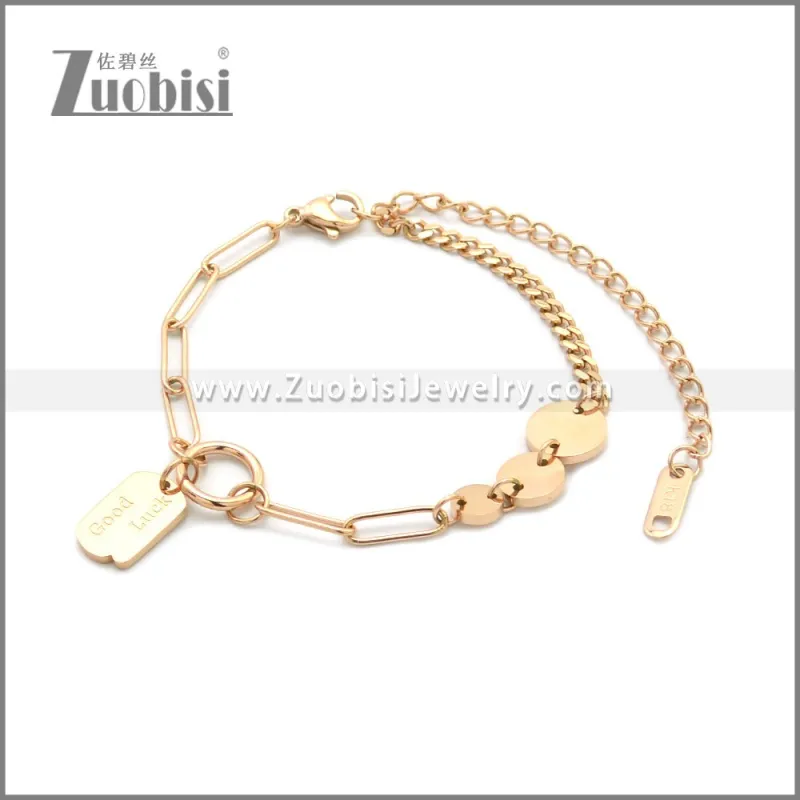 Stainless Steel Bracelet b010075R