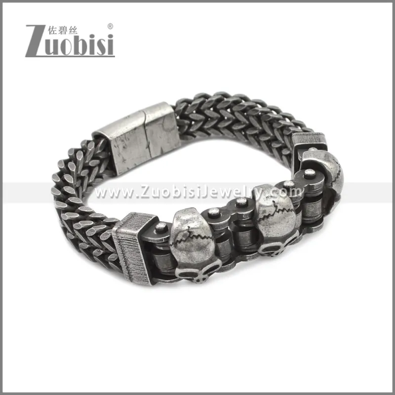 Stainless Steel Bracelet b010082A