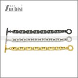 Stainless Steel Bracelet b010076G