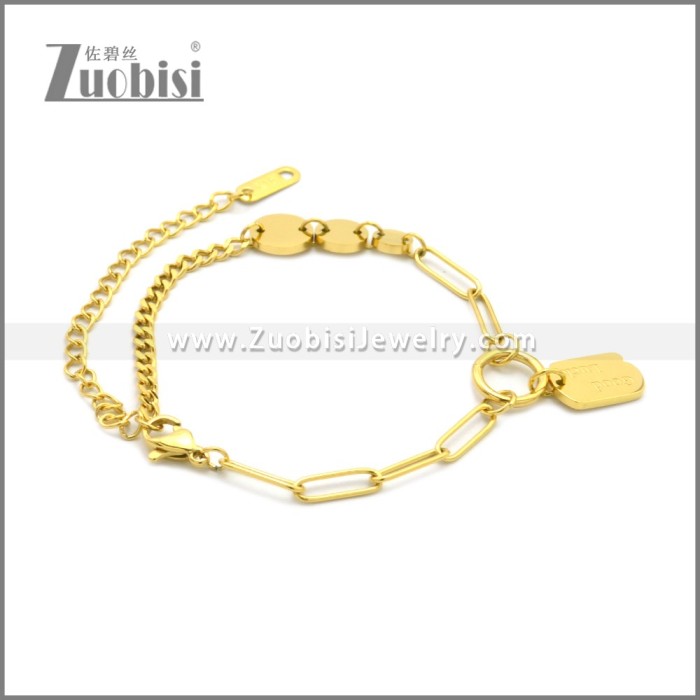 Stainless Steel Bracelet b010075G