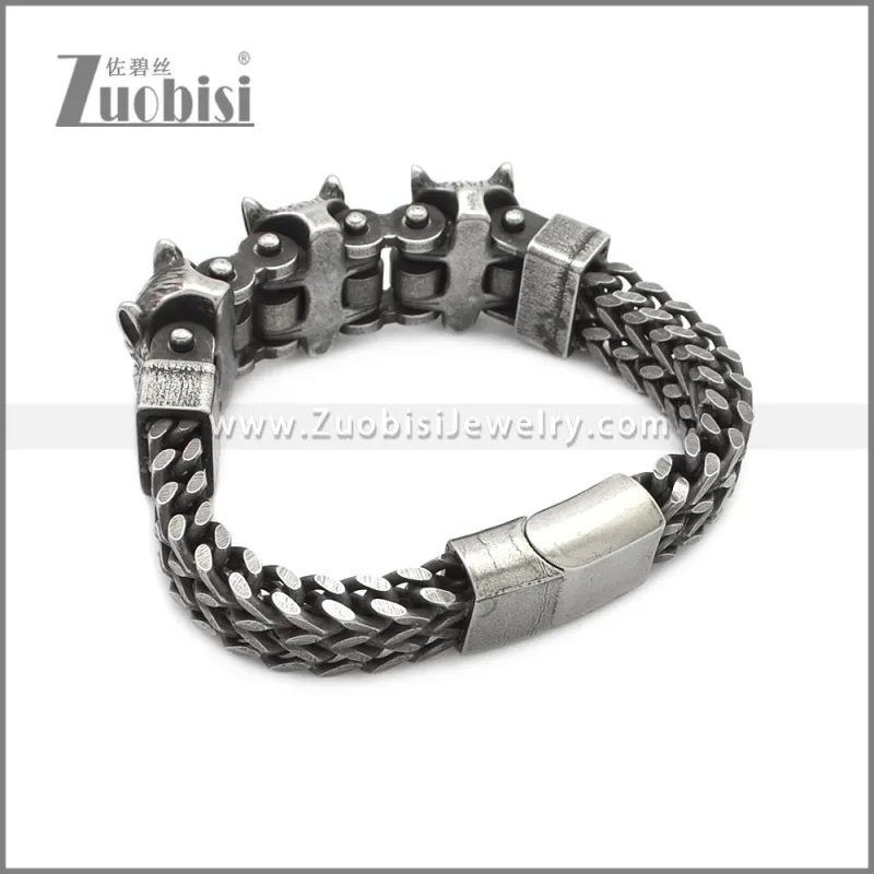 Stainless Steel Bracelet b010080A