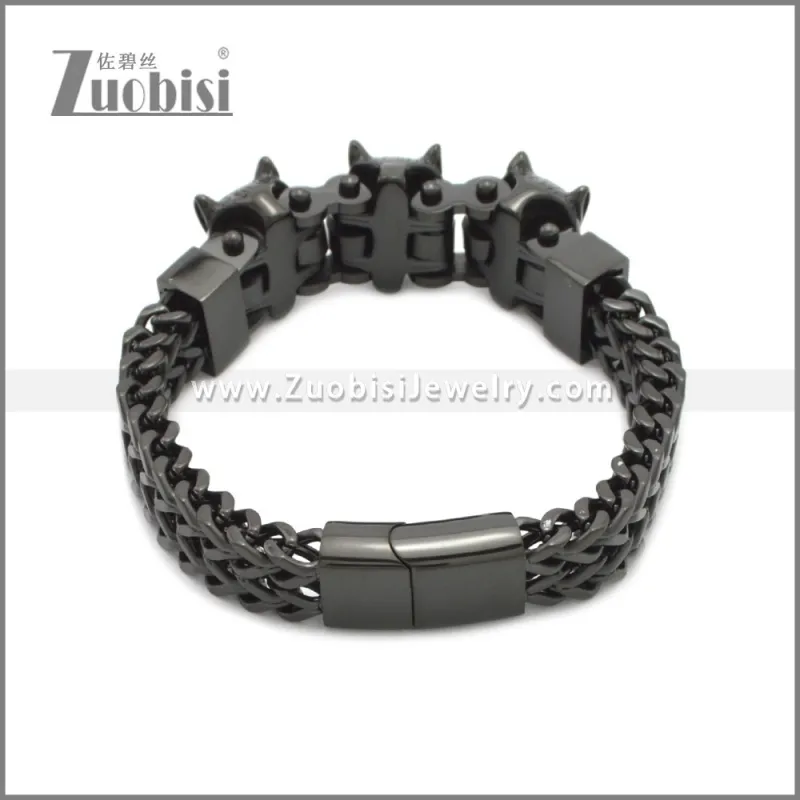Stainless Steel Bracelet b010080H