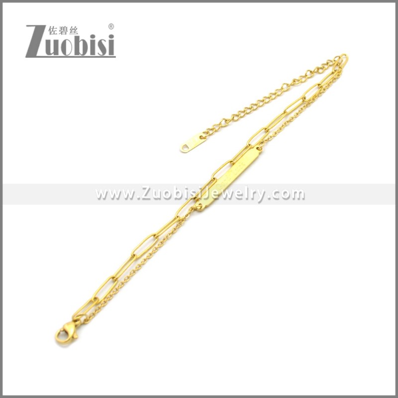 Stainless Steel Bracelet b010066G