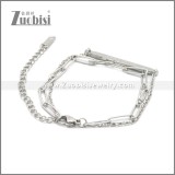 Stainless Steel Bracelet b010066S