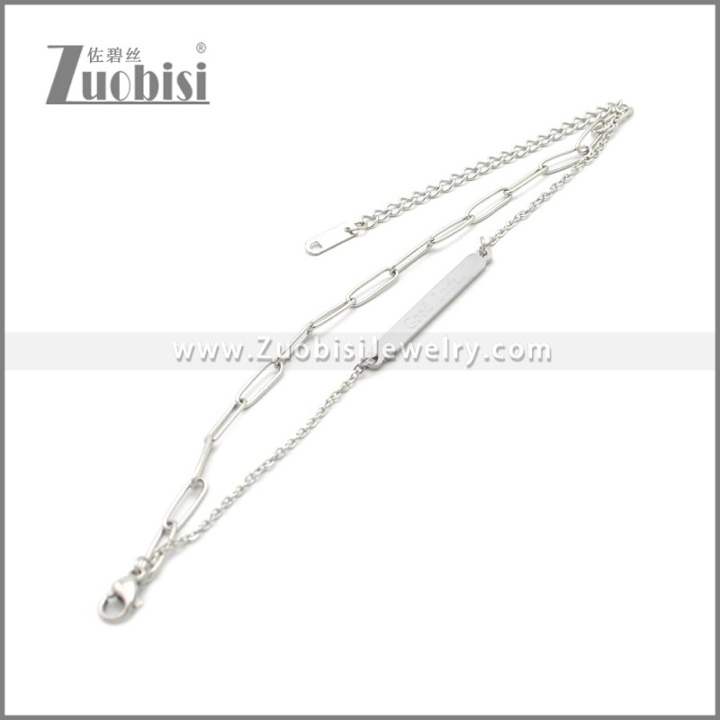 Stainless Steel Bracelet b010066S