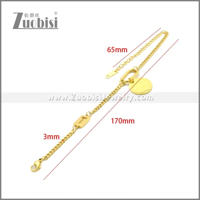 Stainless Steel Bracelet b010073G