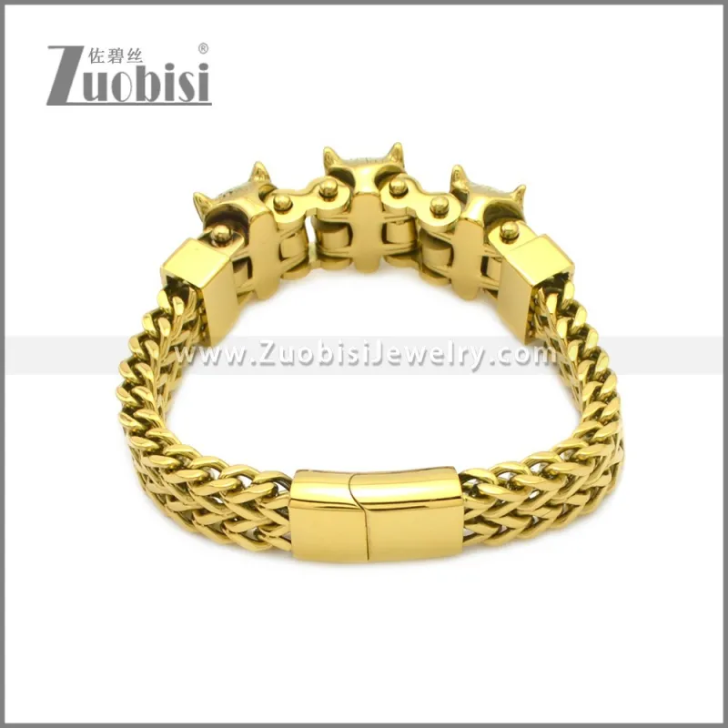 Stainless Steel Bracelet b010080G