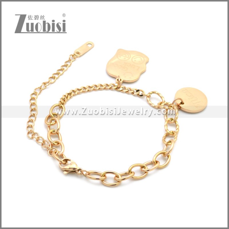 Stainless Steel Bracelet b010068R