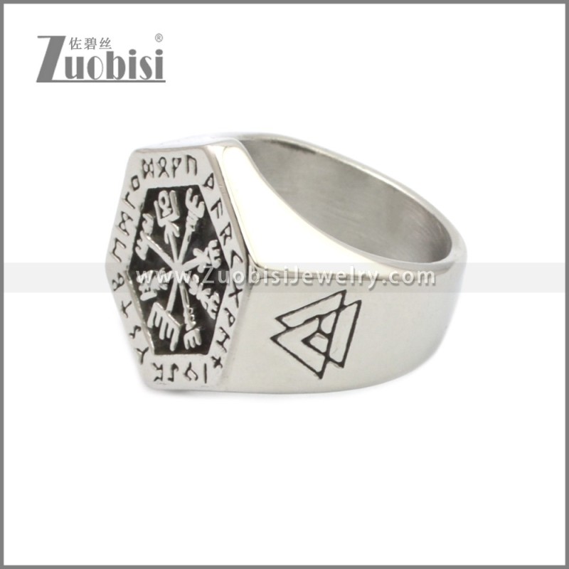 Stainless Steel Ring r008772SA