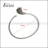 Stainless Steel Bracelet b010098SA