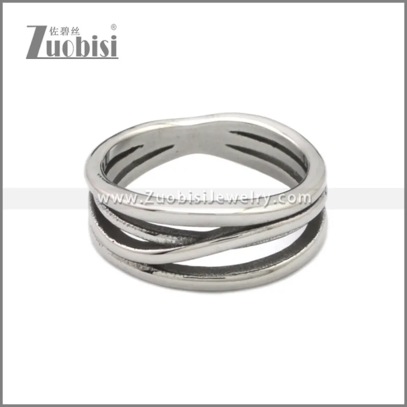 Stainless Steel Ring r008847SA