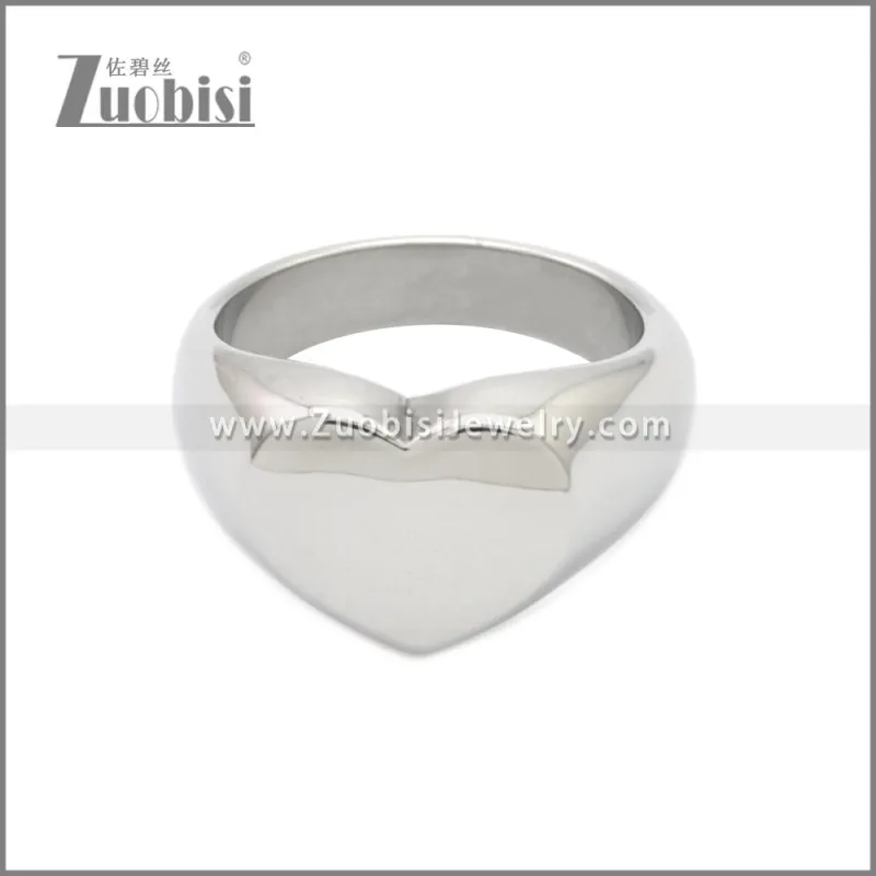 Miami Chunky Solid Signet Ring for Girls r008801S