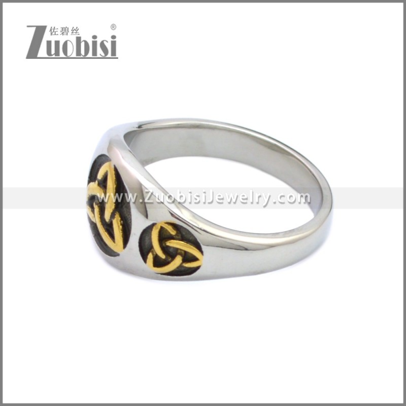 Stainless Steel Ring r008808SHG