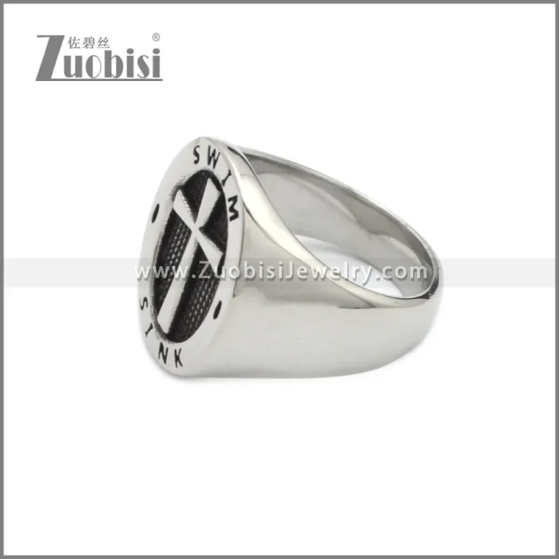 Stainless Steel Ring r008809SA