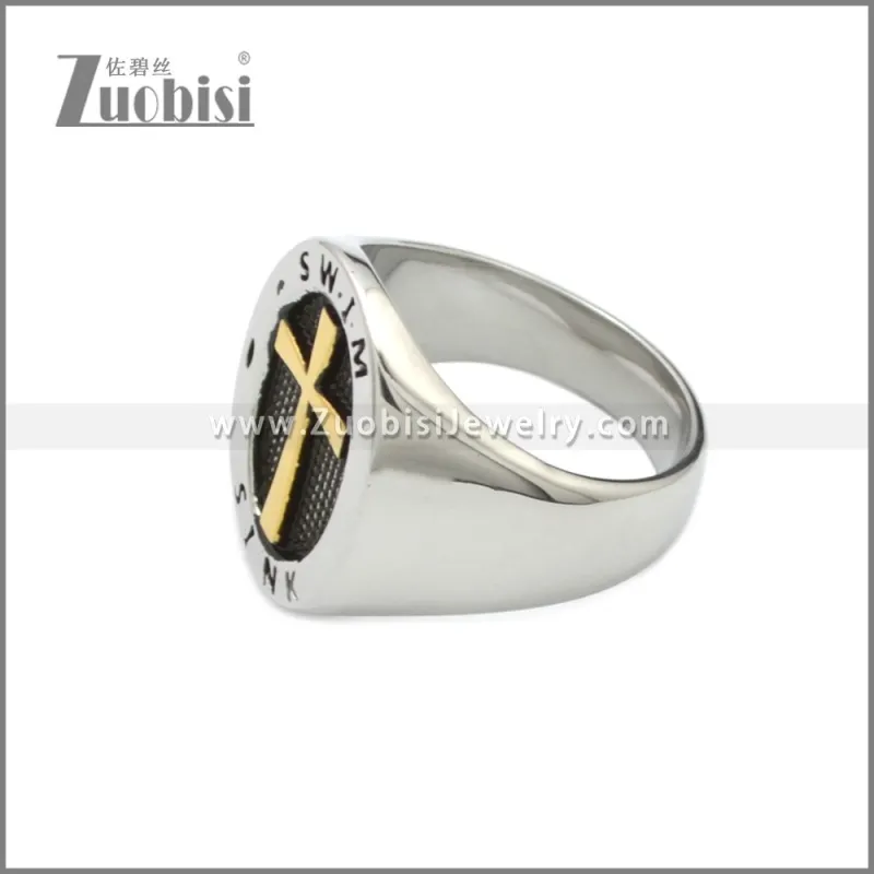 Stainless Steel Ring r008809SAG