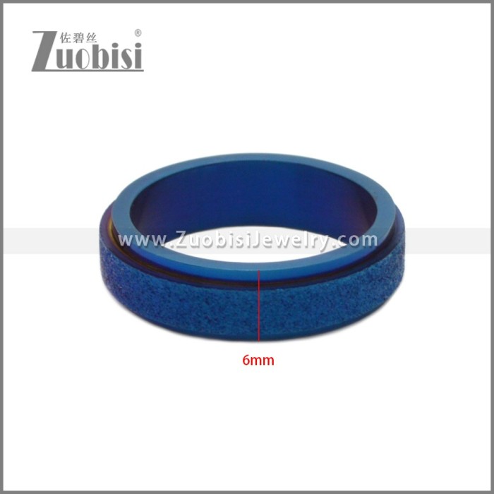 Blue Plating Stainless Steel Rotating Ring r008843B