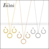 Stainless Steel Jewelry Sets s002968R