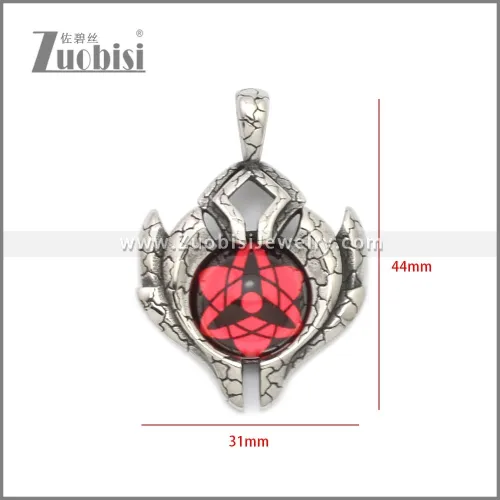 Stainless Steel Pendant p011055S4