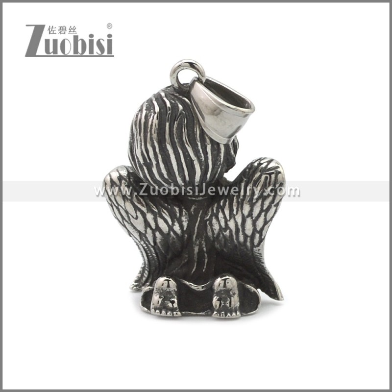 Stainless Steel Stunning Angel Pendant p011085SA