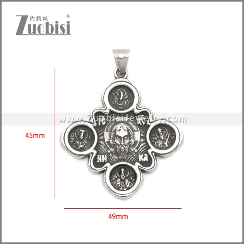 Stainless Steel Pendant p011074SA