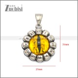 Stainless Steel Pendant p011053S4