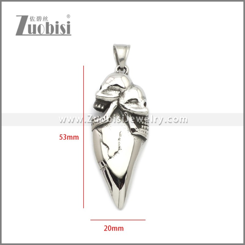 Stainless Steel Pendant p011077SA