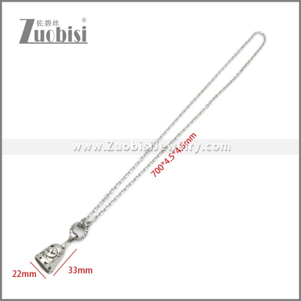 Stainless Steel Necklaces n003236S1