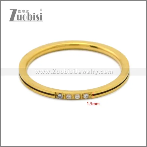 Stainless Steel Ring r008868G