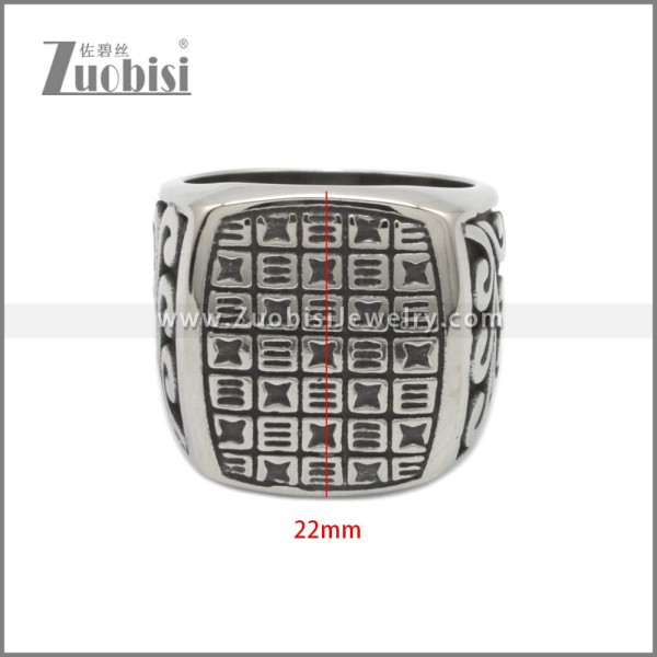 Stainless Steel Ring r008871SA