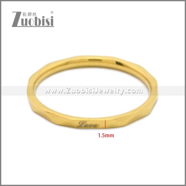 Stainless Steel Ring r008865G
