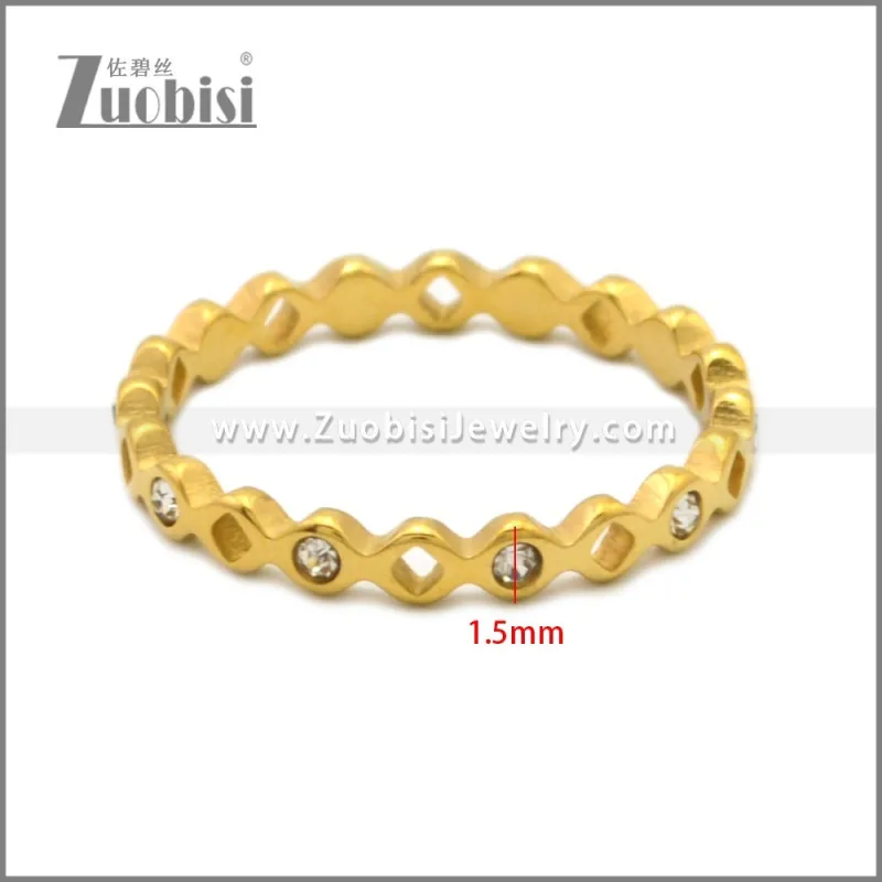 Stainless Steel Ring r008893G