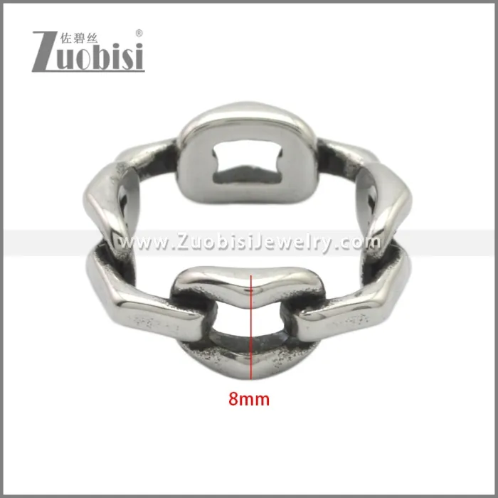 Stainless Steel Ring r008888SA