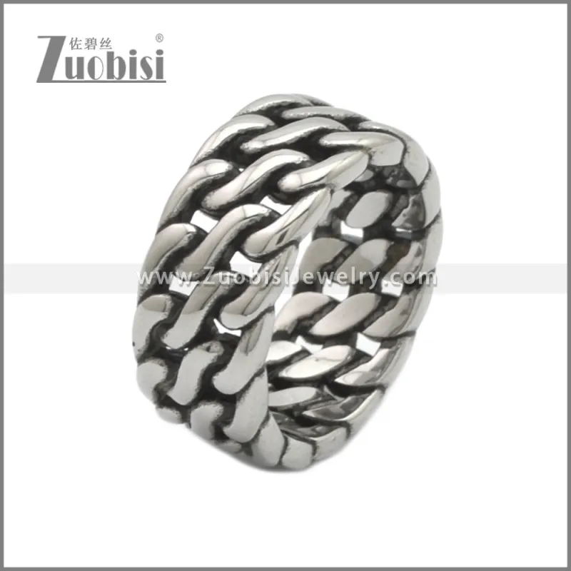 Stainless Steel Ring r008889SA