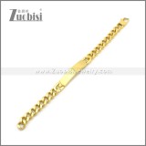 Stainless Steel Bracelet b010116G