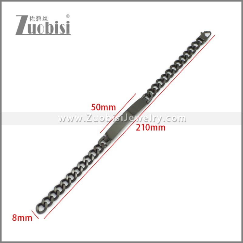 Stainless Steel Bracelet b010117H