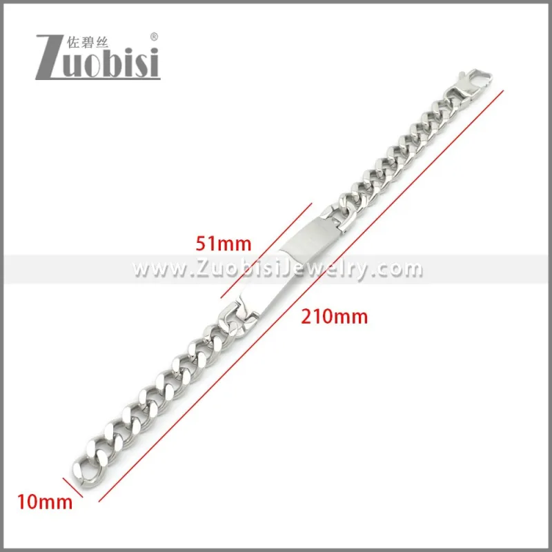Stainless Steel Bracelet b010116S